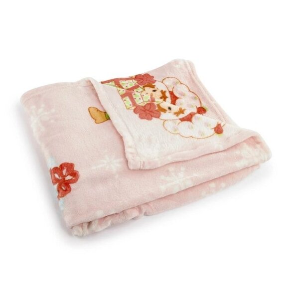 New Strawberry Shortcake Fleece Throw Gift Soft Blanket Cartoon Girl Box Set - Picture 3 of 5